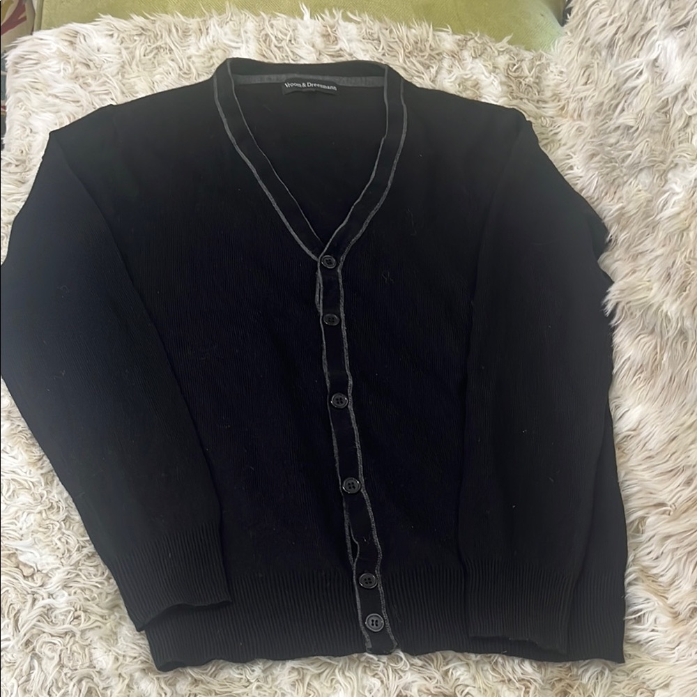 Versace Collection Black Cardigan